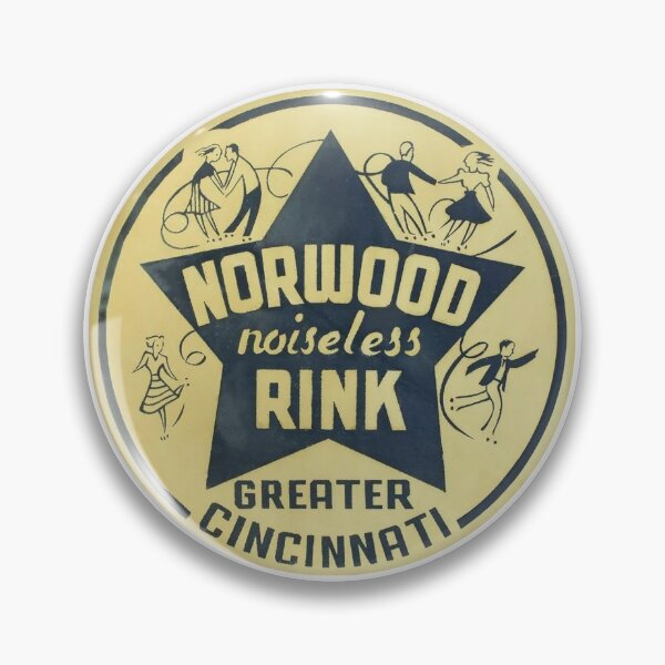 Item preview, Norwood Rink Cincinnati Ohio Roller Skating Rink Sticker Decal Label designed and sold by tislord.