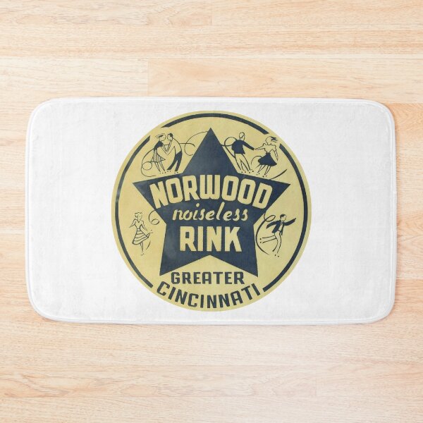 Item preview, Norwood Rink Cincinnati Ohio Roller Skating Rink Sticker Decal Label designed and sold by tislord.