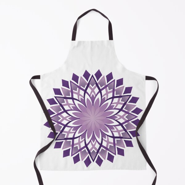 Item preview, Complex Purple Geometric Flower designed and sold by DHTDesigns.