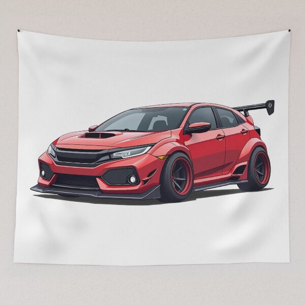Item preview, Red tuned car designed and sold by Sopilka.