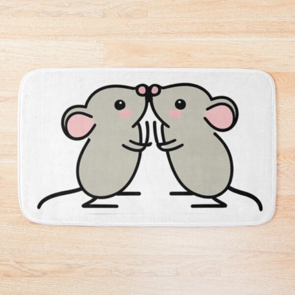 Item preview, Two little mice, love,happy valentine's day designed and sold by m-litomirskaya.