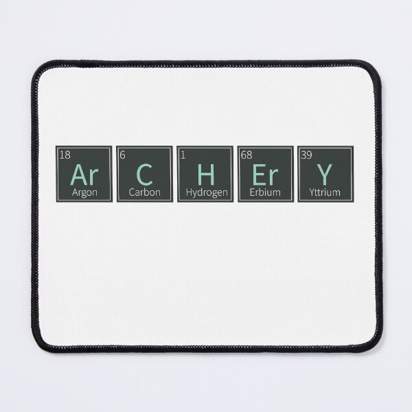 Item preview, Archery Periodic Table designed and sold by Kuuldiga.