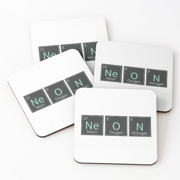 Item preview, Neon Periodic Table designed and sold by Kuuldiga.