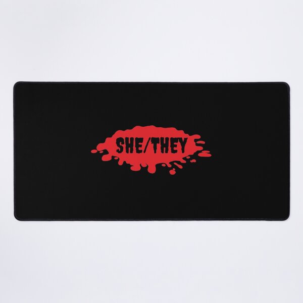 Item preview, She/They Spooky Pronouns designed and sold by anniejo99.