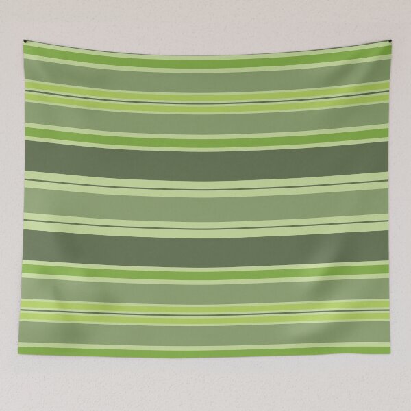 Item preview, Sage Green Horizontal Stripes Pattern designed and sold by iCraftCafe.