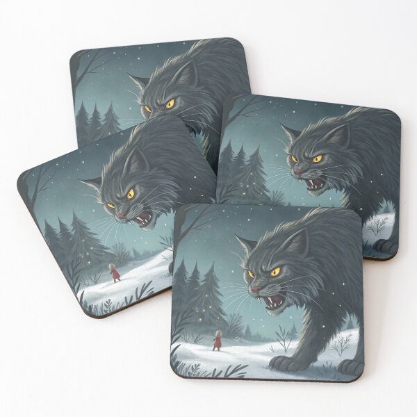 Item preview, Jólakötturinn (Yule Cat) 29 designed and sold by AIfolklore.