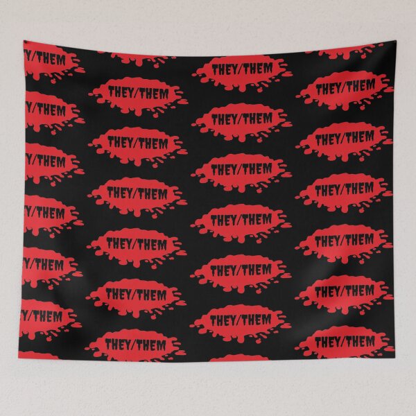 Item preview, They/Them Spooky Pronouns designed and sold by anniejo99.