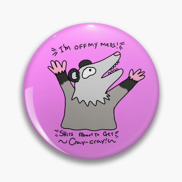 Item preview, Off my meds possum designed and sold by Jmablesonart.