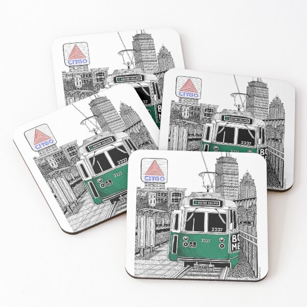 Item preview, Kenmore Square Green Line designed and sold by Conor Plunkett.