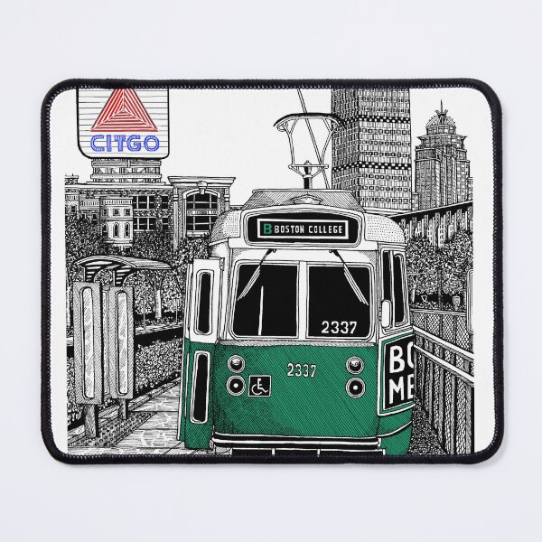 Item preview, Kenmore Square Green Line designed and sold by Conor Plunkett.
