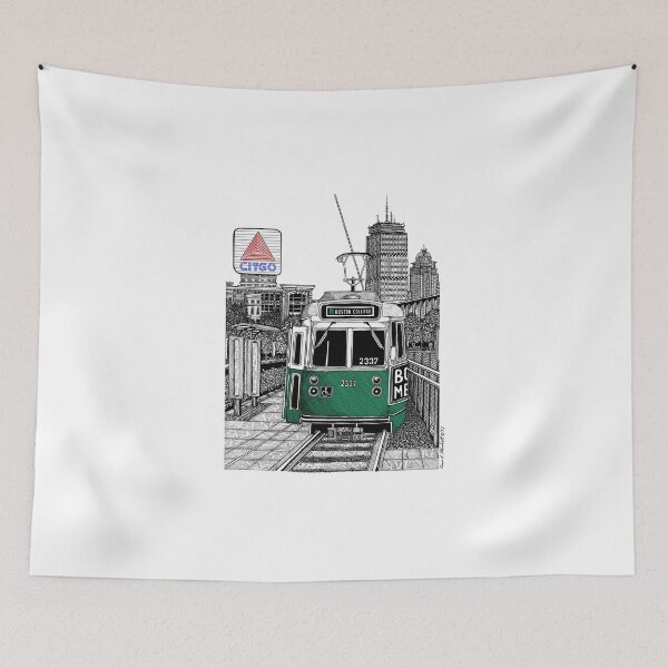 Item preview, Kenmore Square Green Line designed and sold by Conor Plunkett.
