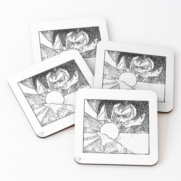 Item preview, Super Saiyan Goku Kamehameha (Sketch) Left Hand designed and sold by ArtSurvivalLife.