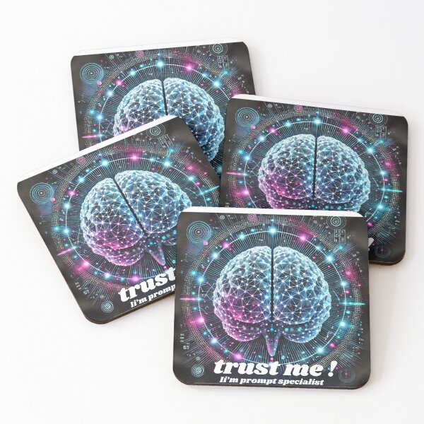 Item preview, Trust Me! I'm a Prompt Specialist - AI Brain Art for Tech Enthusiasts designed and sold by Vikingaquarist.