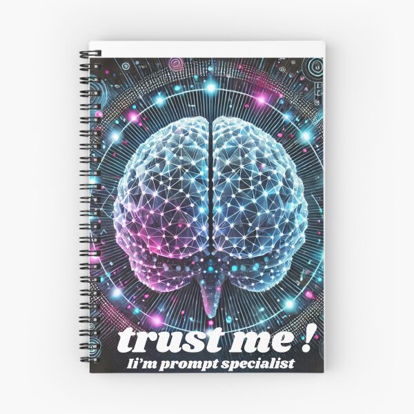 Item preview, Trust Me! I'm a Prompt Specialist - AI Brain Art for Tech Enthusiasts designed and sold by Vikingaquarist.