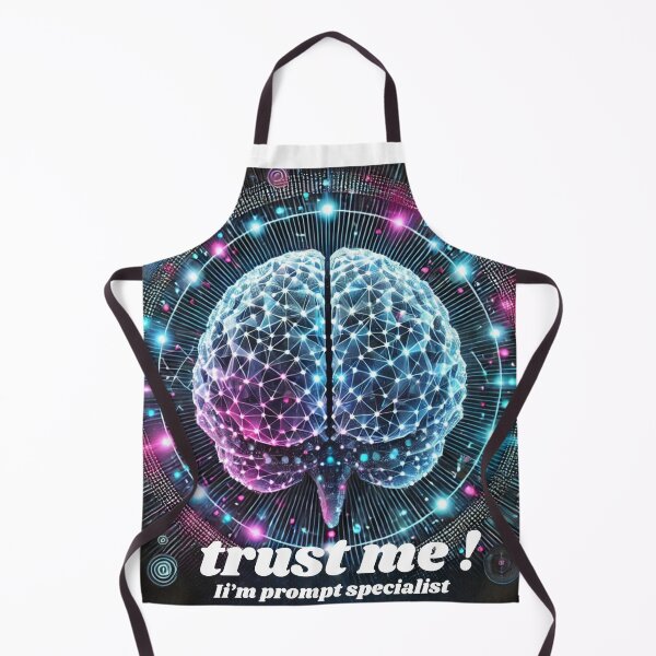 Item preview, Trust Me! I'm a Prompt Specialist - AI Brain Art for Tech Enthusiasts designed and sold by Vikingaquarist.