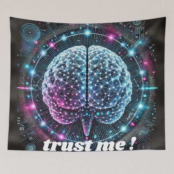 Item preview, Trust Me! I'm a Prompt Specialist - AI Brain Art for Tech Enthusiasts designed and sold by Vikingaquarist.