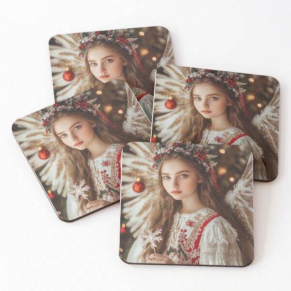 Item preview,   Girl angel with flowers  designed and sold by m-litomirskaya.