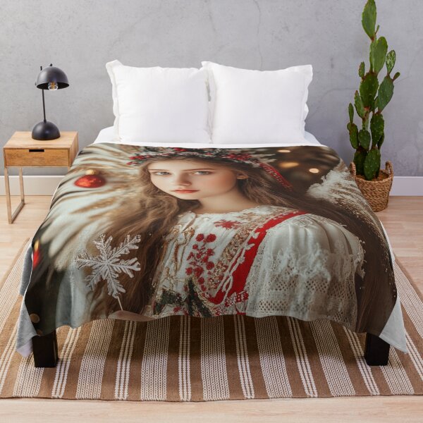 Item preview, Girl angel with flowers designed and sold by m-litomirskaya.