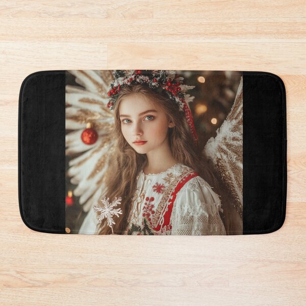 Item preview,   Girl angel with flowers  designed and sold by m-litomirskaya.