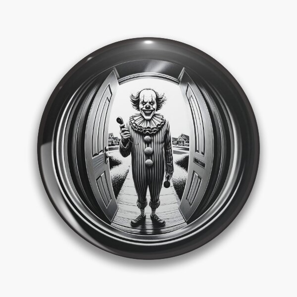 Item preview, Sinister Clown at Your Door | Fisheye designed and sold by NoNoNomad.