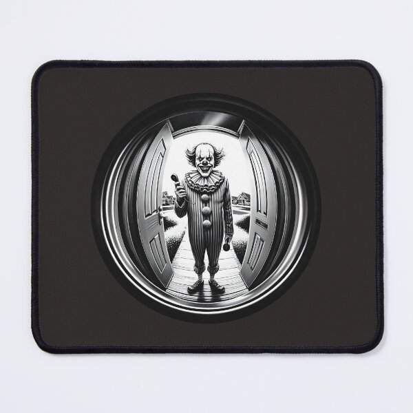 Item preview, Sinister Clown at Your Door | Fisheye designed and sold by NoNoNomad.