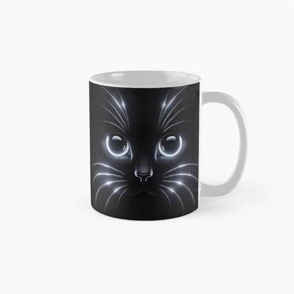 Item preview, Black Cat With Shiny Face designed and sold by IskandarDesigns.