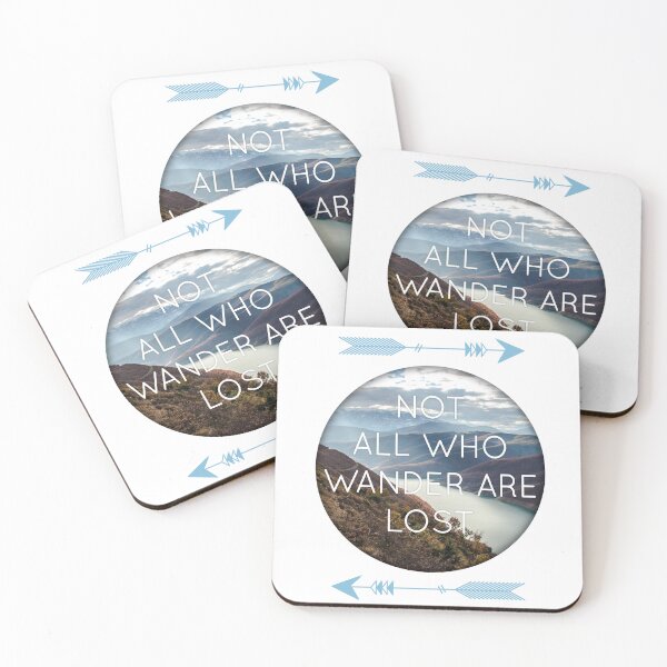 Item preview, Not All Who Wander Are Lost designed and sold by PaintedRose.