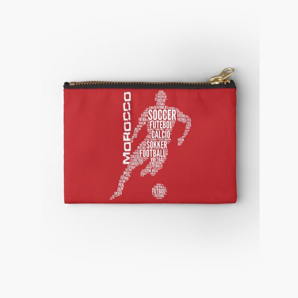 Item preview, Morocco Football Typography  designed and sold by goodspy.