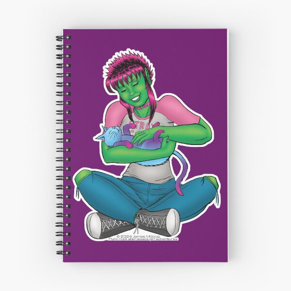 Item preview, Suzi and Ookie purple background designed and sold by J-Mobius.