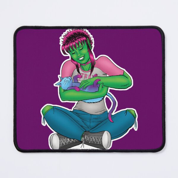 Item preview, Suzi and Ookie purple background designed and sold by J-Mobius.