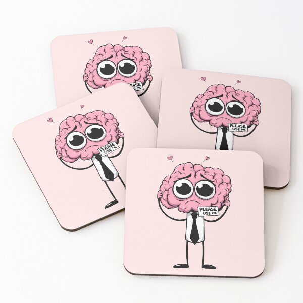 Item preview, Cartoon Brain Joke Please Use Me Men Women Brain health -  designed and sold by PurpleLoveStore.