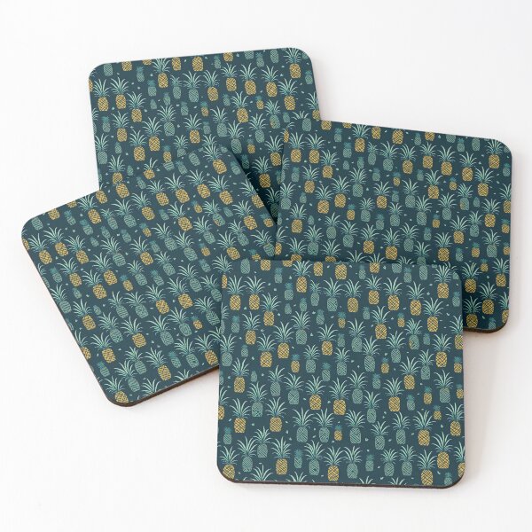Item preview, Tropical Pineapples - Exotic Pattern designed and sold by Fab-Haven.