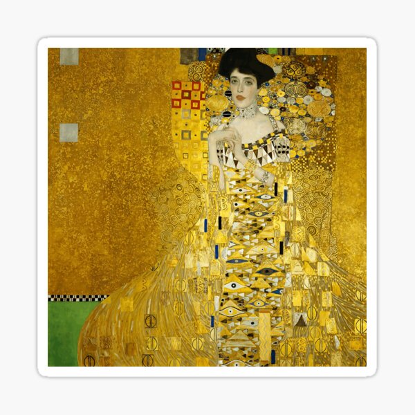 Aperçu de l'œuvre Gustav Klimt - Éclat doré Adèle Bloch-Bauer créée et vendue par irynaartbyim.