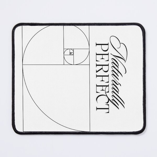 Item preview, Fibonacci - Naturally perfect - Black text designed and sold by tastodesign.