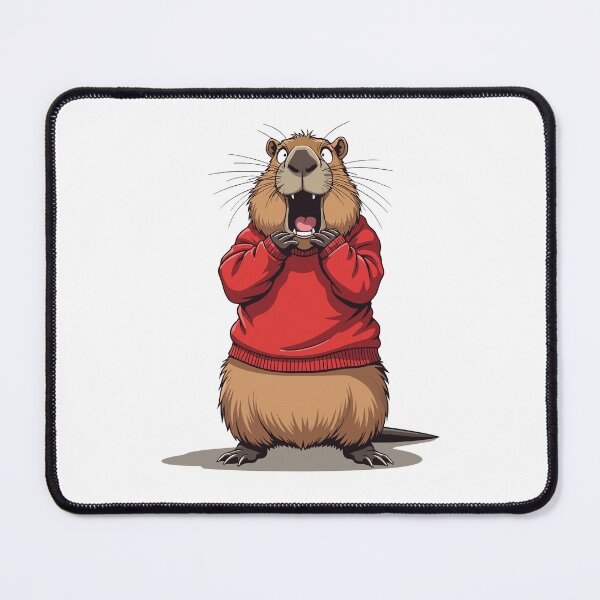 Item preview, Christmas Capybara Home Alone  designed and sold by Krasnovaovaova.