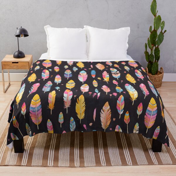 Item preview, Bohemian Feathers - Colorful Pattern designed and sold by Fab-Haven.