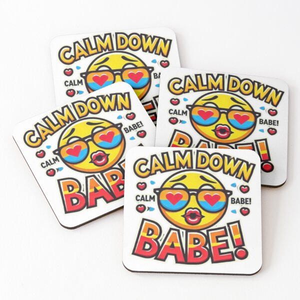 Item preview, Calm Down Babe!! designed and sold by Shs-Kenya.