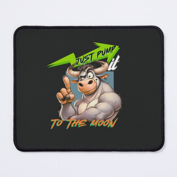Item preview, A cool and funny crypto bull that will pump it designed and sold by Animal world designs.