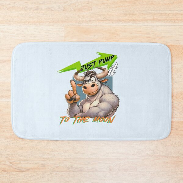 Item preview, A cool and funny crypto bull that will pump it designed and sold by Animal world designs.