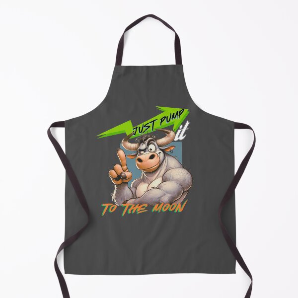 Item preview, A cool and funny crypto bull that will pump it designed and sold by Animal world designs.