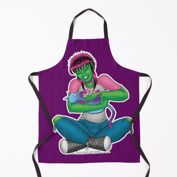 Item preview, Suzi and Ookie purple background designed and sold by J-Mobius.