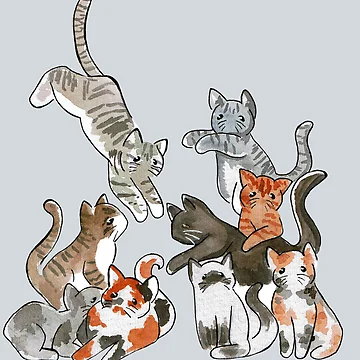 Artwork thumbnail, Kittens by Roser Marchiaro