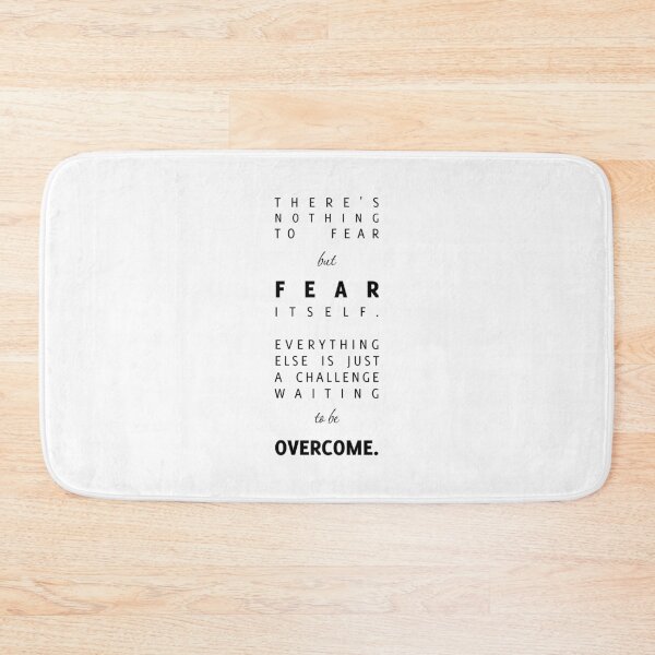 Item preview, Fear Itself: A Challenge to Be Overcome, Unique designed and sold by villacreativa.