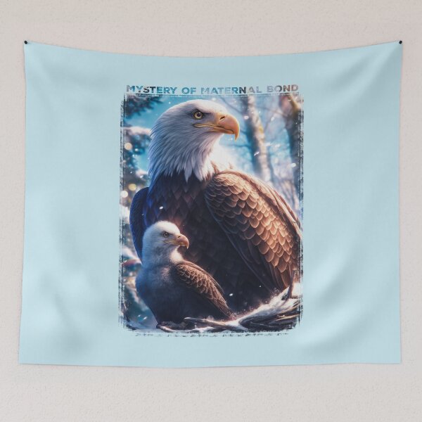Item preview, Eagle Family in Snow designed and sold by Zavdesign.