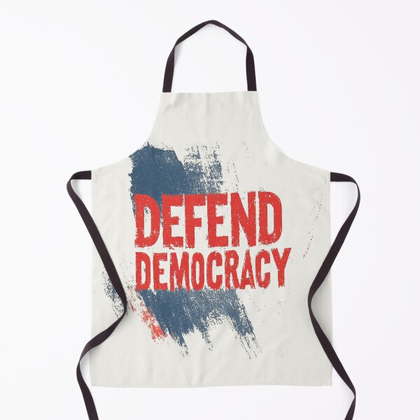 Item preview, Bold “Defend Democracy” Grunge-Style Design designed and sold by Retro Travel Design.