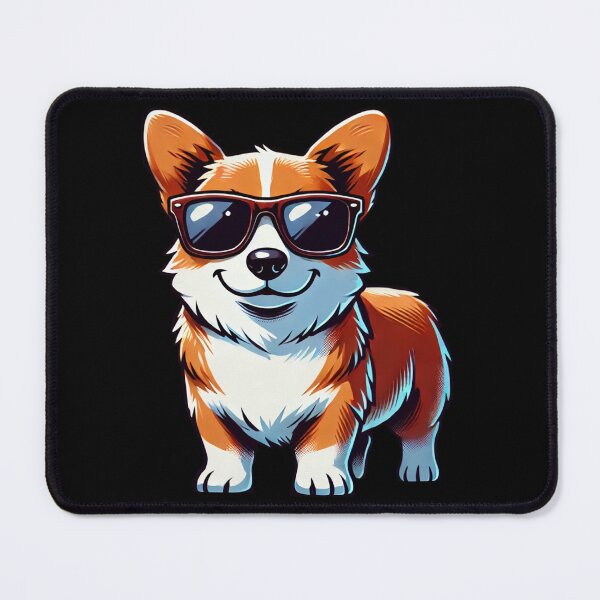 Item preview, Cool Corgi Wearing Sunglasses designed and sold by Porosenok.