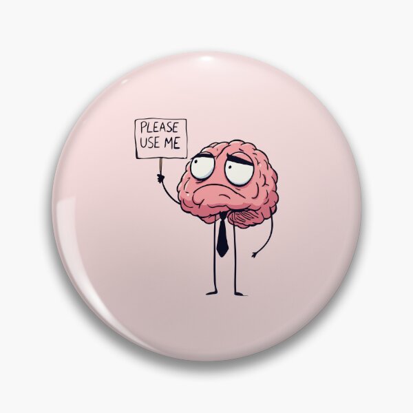 Item preview, Cartoon Brain Joke Please Use Me Men Women Brain health -  designed and sold by PurpleLoveStore.
