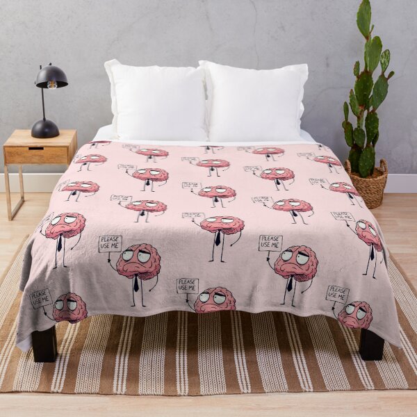 Item preview, Cartoon Brain Joke Please Use Me Men Women Brain health -  designed and sold by PurpleLoveStore.
