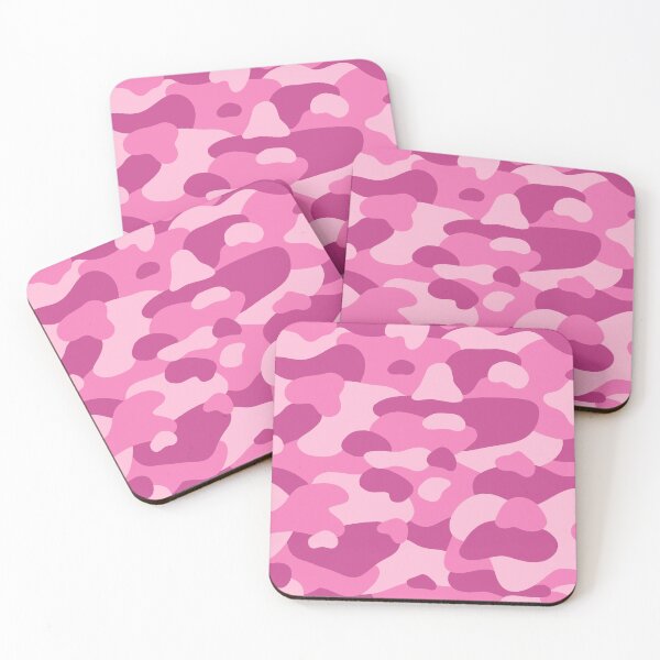 Artikelvorschau, Rosa Camouflage-Muster entworfen und verkauft von Julie Erin Designs.