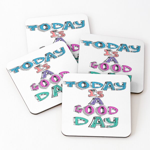 Item preview, Today Is A Good Day, Motivational Quote designed and sold by Henrylizarraga.